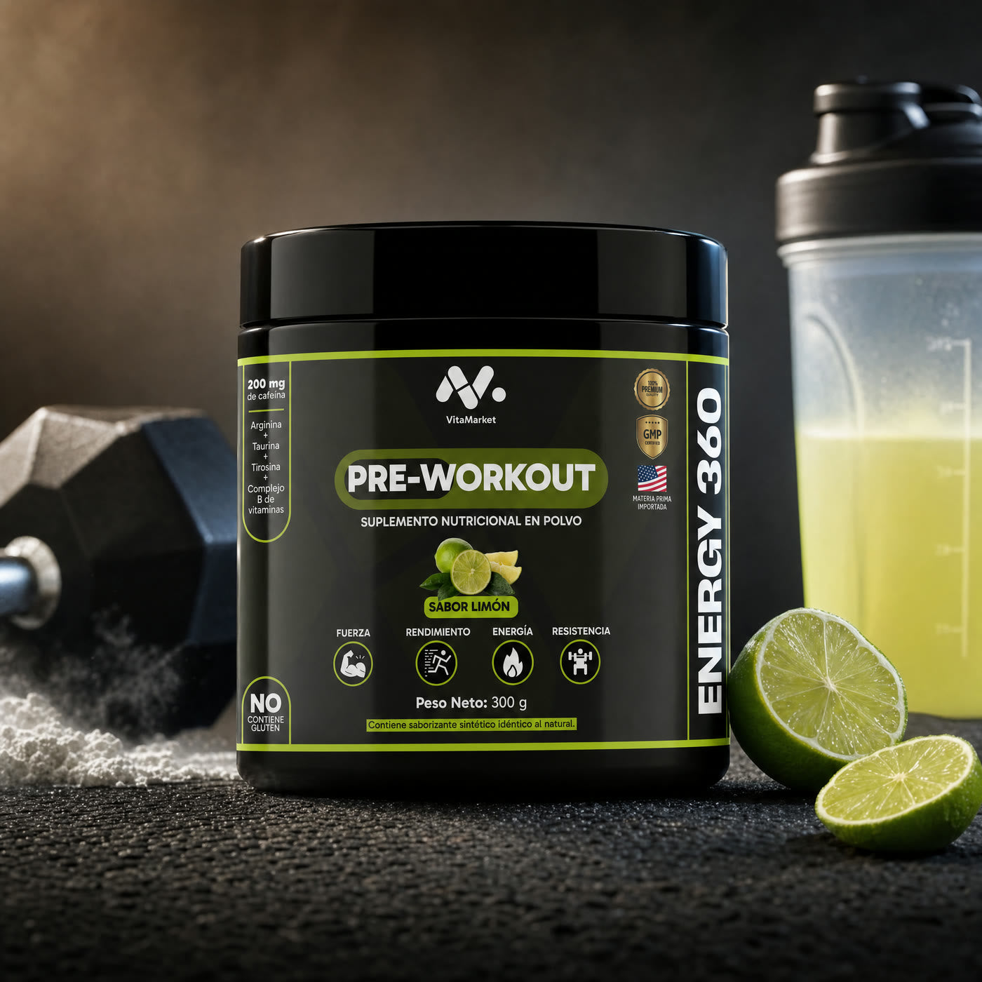 Pre-entreno Energy 360